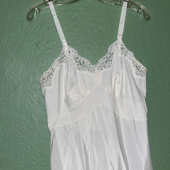 Vintage Other - Vintage lace slip dress